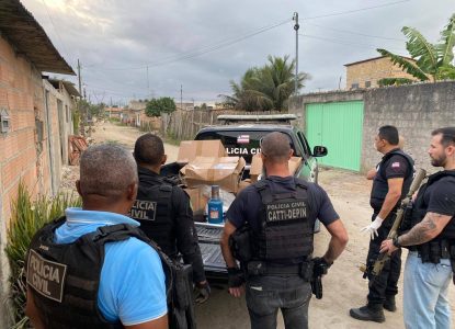 Local usado com laboratório para refino de droga é descoberto e 25kg de cocaína são retirados de circulação no interior da Bahia