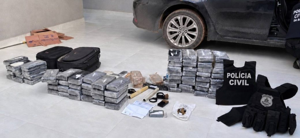 81kg de drogas avaliadas em R$ 2,1 milhões são apreendidas em Euclides da Cunha