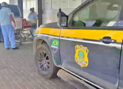 VÍDEO: PRF escolta órgãos após captação em hospital de Feira de Santana