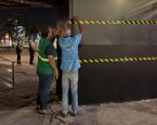 Fiscalização ambiental suspende funcionamento de equipamentos de LED em Feira de Santana