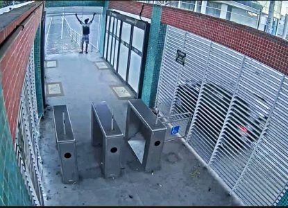 Videomonitoramento em estação do BRT de Feira de Santana identifica suspeito de furto