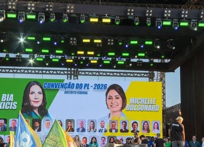 PL oficializa candidaturas ao Senado de Michelle Bolsonaro e Bia Kicis