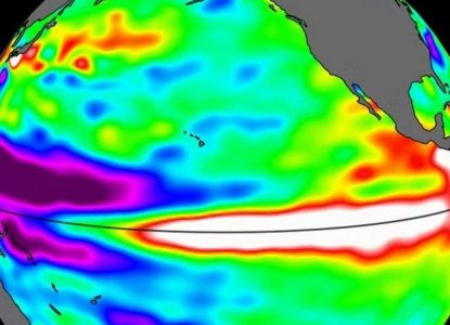Previsão de El Niño muito forte sobe para 95%, aponta agência dos EUA