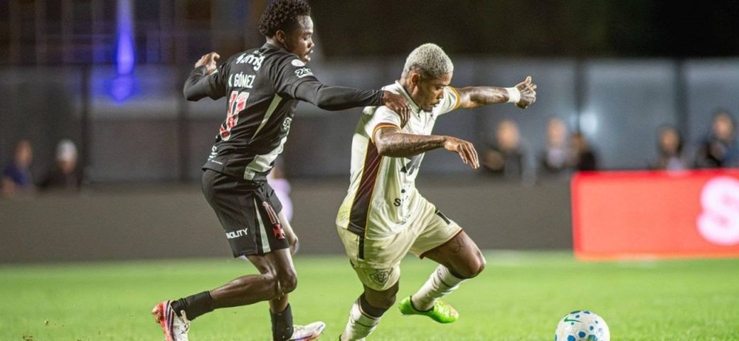 Vitória perde para o Vasco mesmo com um jogador a mais e terá que reverter vantagem no Barradão