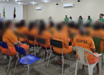 Defensoria Pública inicia revisão processual de cerca de 1.800 mulheres no Conjunto Penal de Feira de Santana