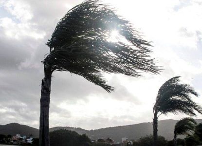 Inema alerta para ventos de até 70 km/h no Extremo Sul da Bahia