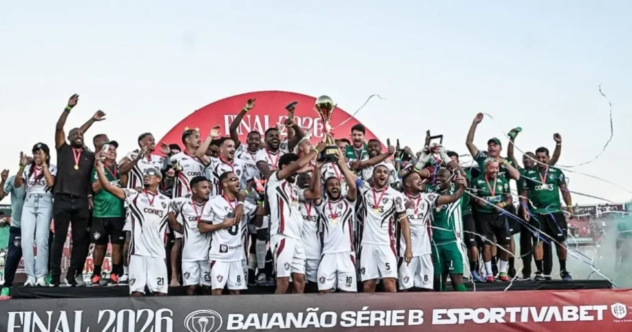É campeão! Touro do Sertão conquista título da Série B e confirma volta à elite do futebol baiano