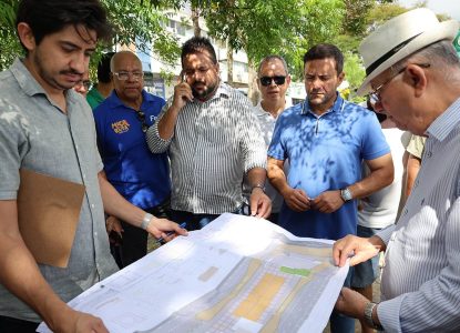 Prefeitura de Feira inicia reforma da Praça João Barbosa de Carvalho
