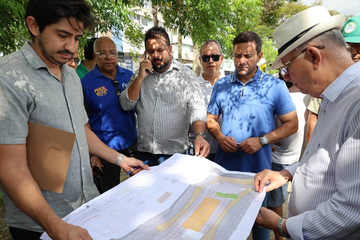 Começa reforma da Praça João Barbosa de Carvalho, a “Praça do Fórum”, em Feira de Santana