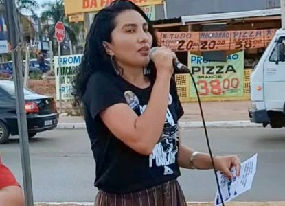 Candidata a vice-presidente pelo Unidade Popular, Raquel Brício cumpre agenda na Bahia no domingo, 30 e segunda, 31