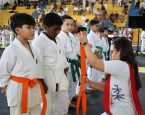 Campeonato Baiano de Karatê reúne atletas de diferentes idades no Ginásio Oyama Pinto