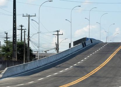 Trânsito sob viaduto Deputado Wilson da Costa Falcão em Feira de Santana será alterado devido às obras no Anel de Contorno