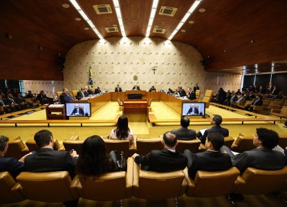 Edson Fachin, André Mendonça, Luiz Fux e Cármen Lúcia votam para manter análise de conduta de ministros separadas