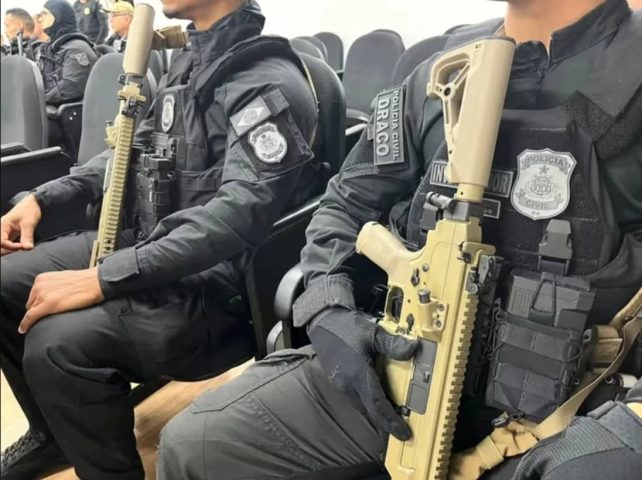 Operação Mercador mira grupo suspeito de comércio ilegal de armas na Bahia e mais três estados