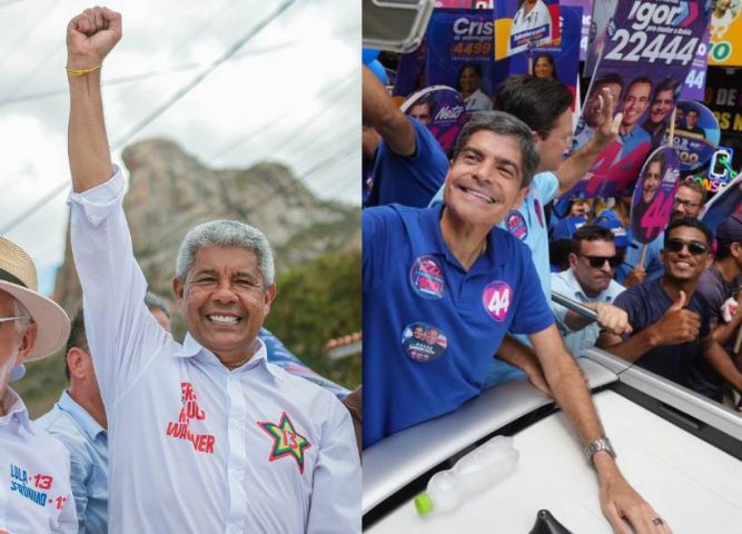 Real Time: Jerônimo e ACM Neto têm empate técnico no 1º e 2º turnos ao governo da Bahia