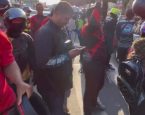 Breque dos Apps: entregadores em Feira de Santana fazem manifestação na Avenida Getúlio Vargas