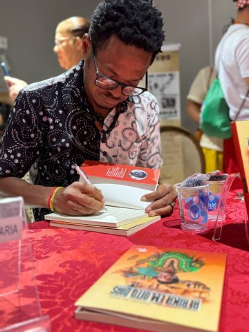 Em lançamento de livro no FLIFS, Jocivaldo dos Anjos convida leitores a reflexão sobre ancestralidade