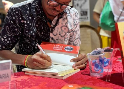 Em lançamento de livro no FLIFS, Jocivaldo dos Anjos convida leitores a reflexão sobre ancestralidade