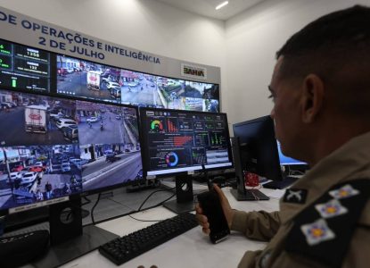 Foragido da Justiça é preso após acionamento de nova tecnologia de segurança pública na Bahia