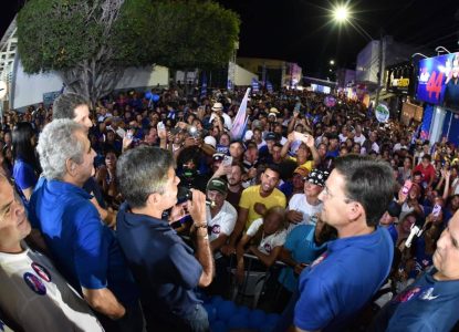 Em Itaberaba, ACM Neto defende endurecer enfrentamento às facções criminosas no estado