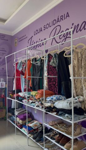Polícia inaugura loja solidária para apoiar mulheres vítimas de violência em cidade da região de Feira de Santana