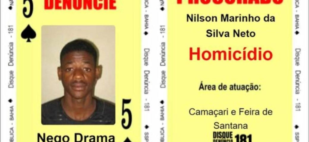 Integrante do Baralho do Crime “Negro Drama” morre em confronto com policiais em Salvador