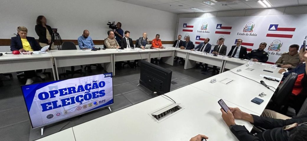 Operação Eleições 2026 Bahia: 34 mil policiais e bombeiros devem garantir segurança e democracia em todo estado