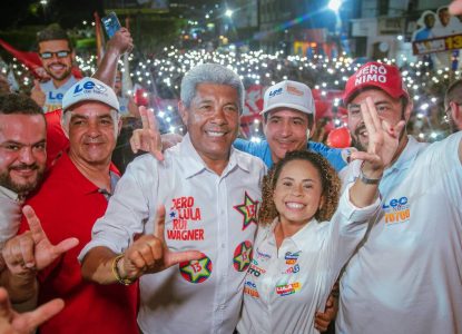 Em Gandu, Jerônimo Rodrigues defende mais oportunidades para juventude através da educação