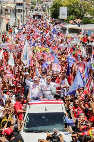 Jerônimo Rodrigues reúne apoiadores durantes atos de campanha em Baixa Grande e Ipirá