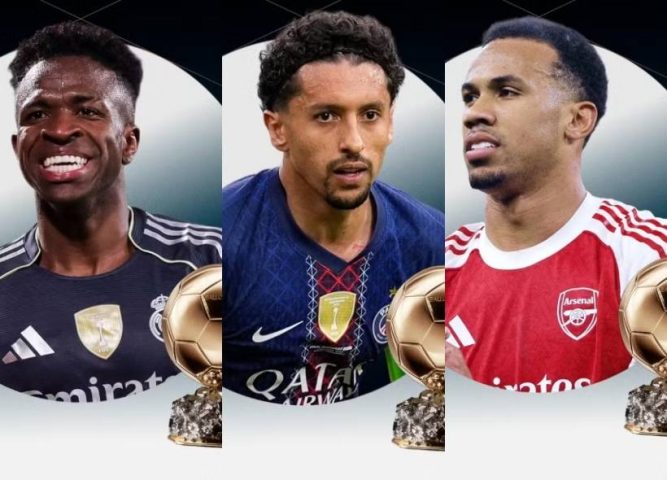 Bola de Ouro 2026: brasileiros Gabriel Magalhães, Marquinhos e Vini Jr. são indicados; confira lista