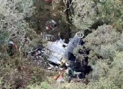 Helicóptero com cantor Rick é encontrado; Bombeiros informam que não há sobreviventes