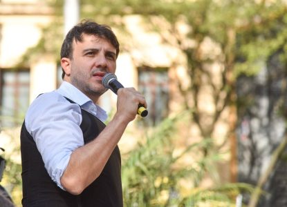 Na reta final, candidato à Presidência Renan Santos realiza ato político em Salvador neste domingo, 27