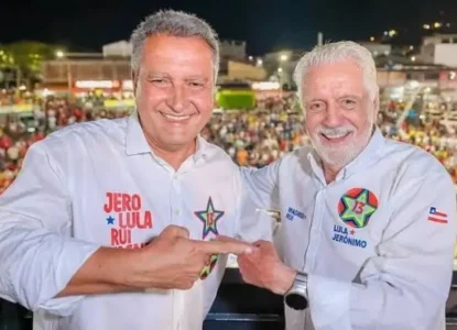 AtlasIntel: Rui Costa e Jaques Wagner lideram corrida pelo Senado na Bahia; Ângelo Coronel aparece na terceira colocação