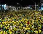 “Bloquinho do 22” reúne público expressivo em Feira de Santana em apoio a Flávio Bolsonaro