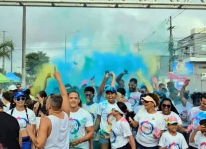 Terceira edição da Colorrida ganha avenida de Feira de Santana e promove solidariedade e esporte