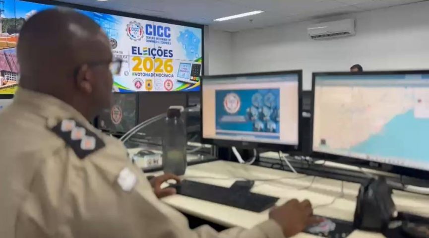 Segurança Pública: centro integrado é ativado para Eleições 2026 e funcionará até segunda, 5, na Bahia