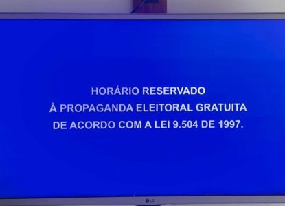 Campanha eleitoral na TV e internet chega ao fim nesta quinta, 1