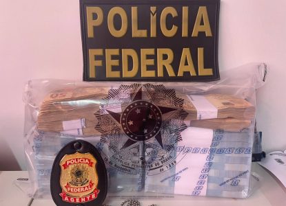 Polícia Federal apreende R$ 200 mil no interior da Bahia durante investigação de lavagem de dinheiro