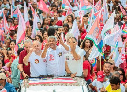Em reta final de campanha no Vale do Jiquiriçá, Jerônimo Rodrigues reafirma confiança na vitória em primeiro turno