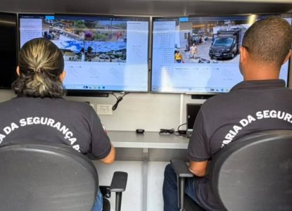 Polícia Militar emprega recursos tecnológicos nos locais de votação em Feira de Santana
