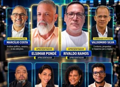 A Hora do Voto transmite apuração da Eleições 2026 em Feira de Santana; assista ao vivo