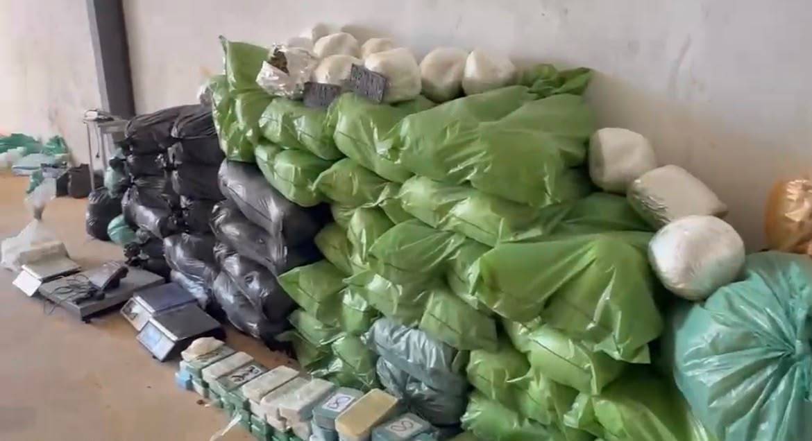 Polícia na Bahia apreende 16 toneladas de drogas em 2026