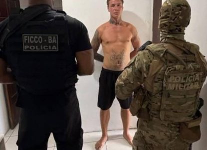 Foragido da Rússia que buscava vender armas no Brasil é preso em Salvador