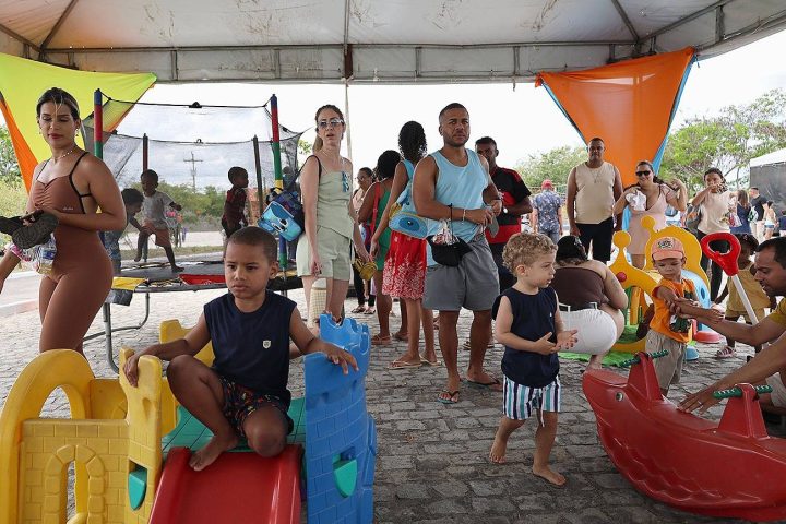 Dia das crianças: Parque da Cidade reúne pula-pula, circo e brincadeiras nesta segunda, 12