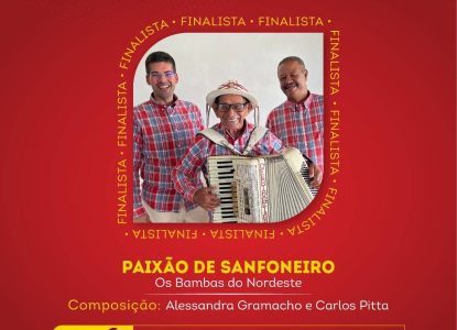 Os Bambas do Nordeste, de Feira de Santana, são finalistas de festival de música; saiba como votar