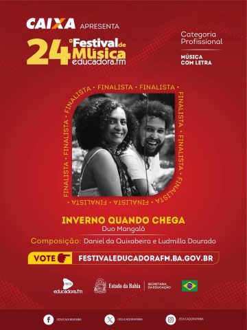 “Inverno quando chega”, música do Duo Mangalô, é finalista de concurso de música na Bahia