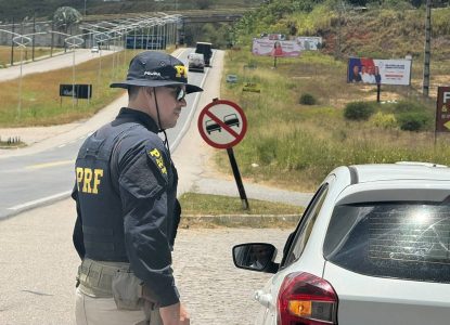 PRF registra redução no número de acidentes e mortes durante Operação Nossa Senhora Aparecida na Bahia