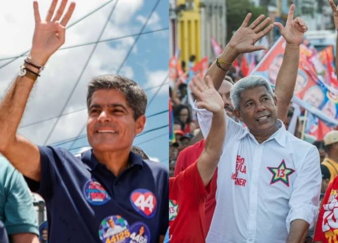 Veritá: ACM Neto tem 50,7% dos votos válidos; Jerônimo Rodrigues registra 47,3%